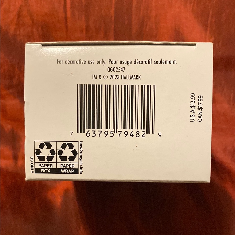 Hallmark Keepsake “SON” Snowman 2023 Ornament NIB - Picture 5 of 5